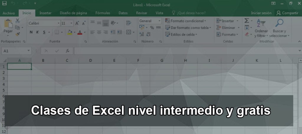 clases de Microsoft Excel