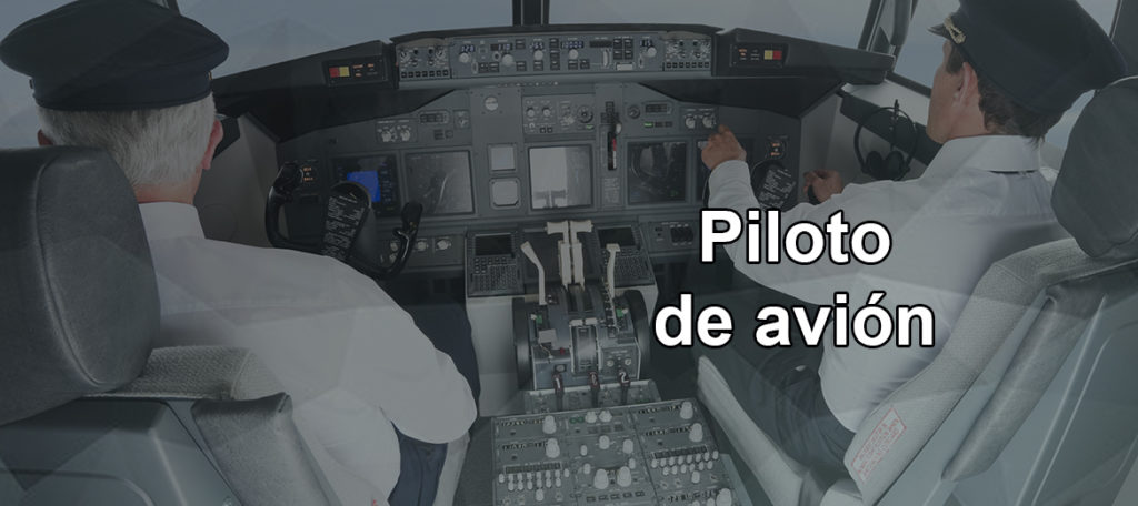 carrera de piloto de avión