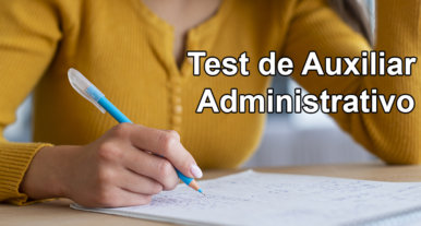 test de auxiliar administrativo